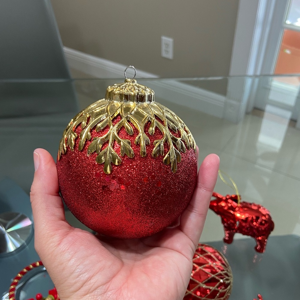🔴 Christmas tree ornaments (17 in total) - Picture 13 of 16